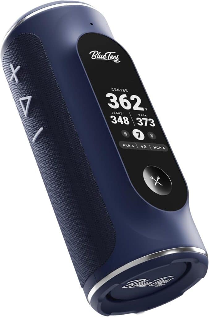 Test : blue Tees Golf Player+ haut-parleur GPS étanche, écran tactile