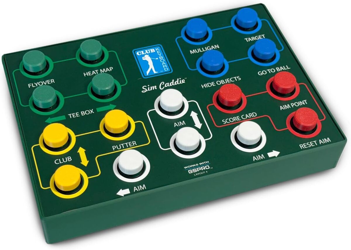 Test : club Keyboard GS Pro, boîte de contrôle pour simulateur de golf