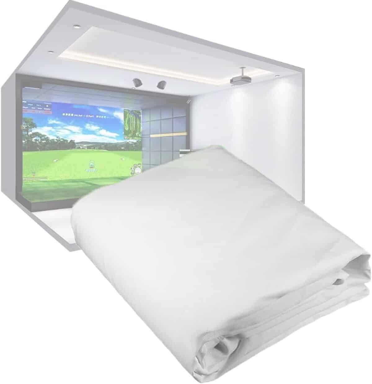 Test de l'écran simulateur de golf 3x4m : immersion garantie