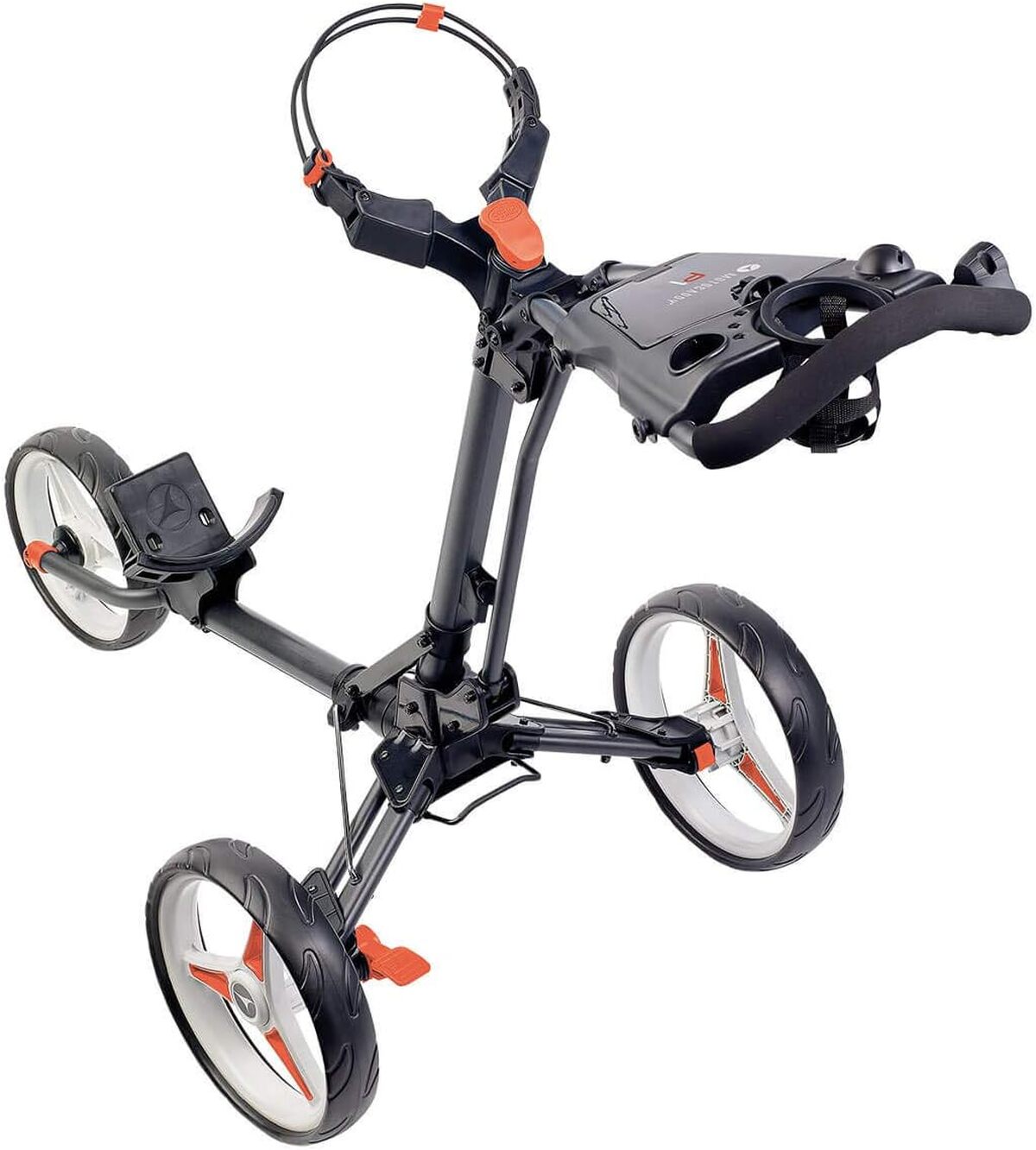 Test du chariot de golf Motocaddy P1 graphite rouge