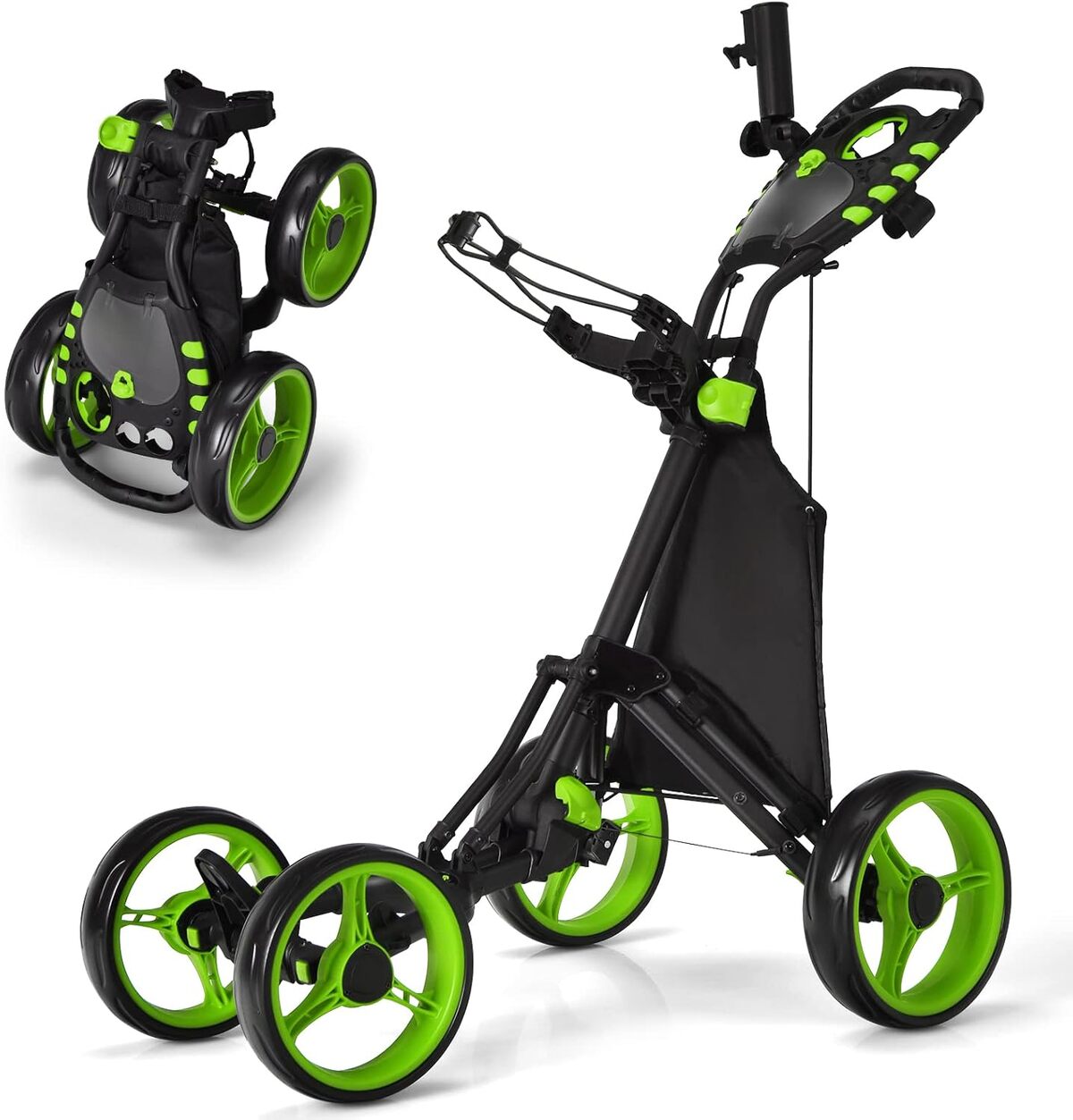 Test du chariot de golf pliable Costway : légèreté et praticité