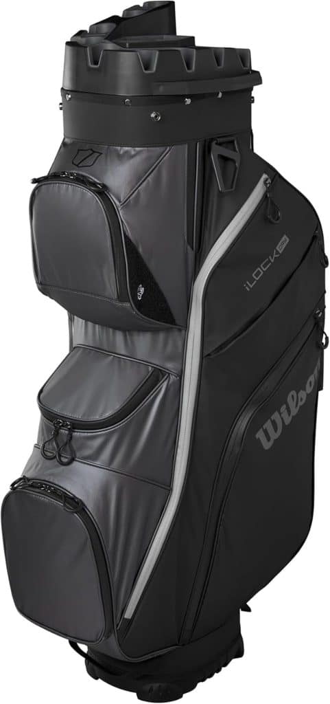 Test du sac de chariot Wilson étanche I-Lock noir/gry