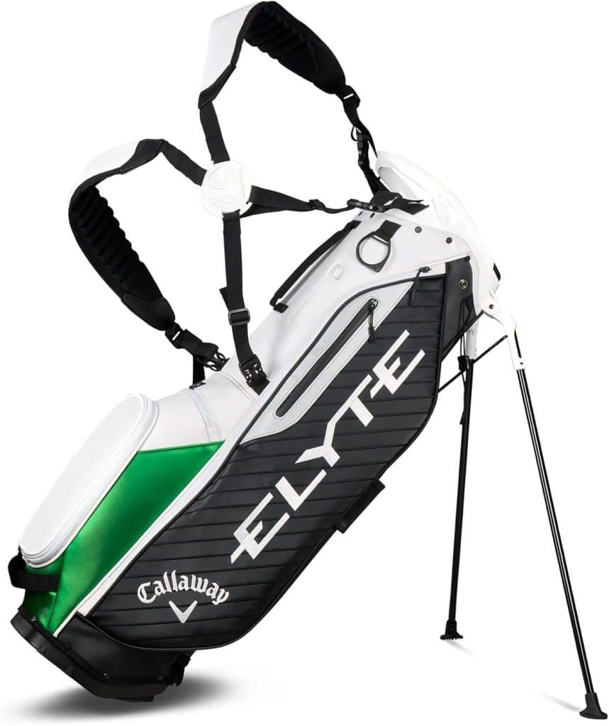 Test du sac de golf Callaway Elyte avec support