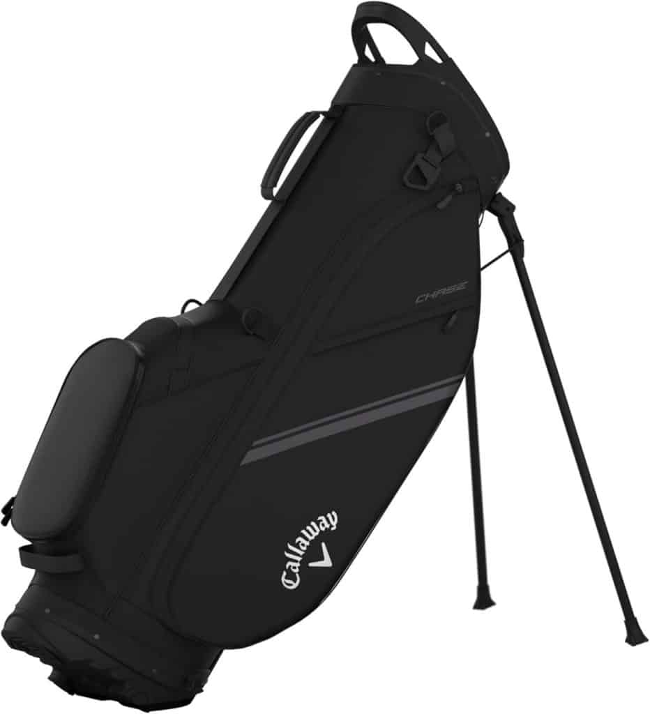 Test du sac léger Callaway Golf Chase 2025 : support innovant et style noir