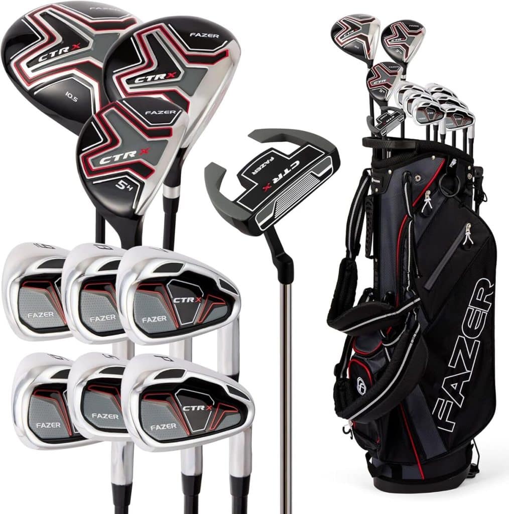 Test : ensemble de clubs Fazer CTRX avec sac complet