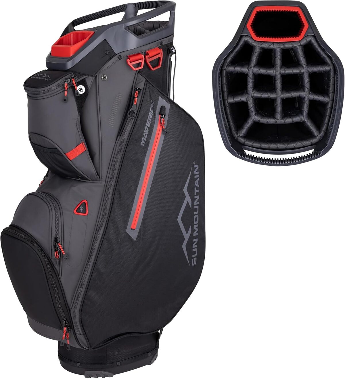 Test Maverick : élégance et robustesse en noir-acier-rouge