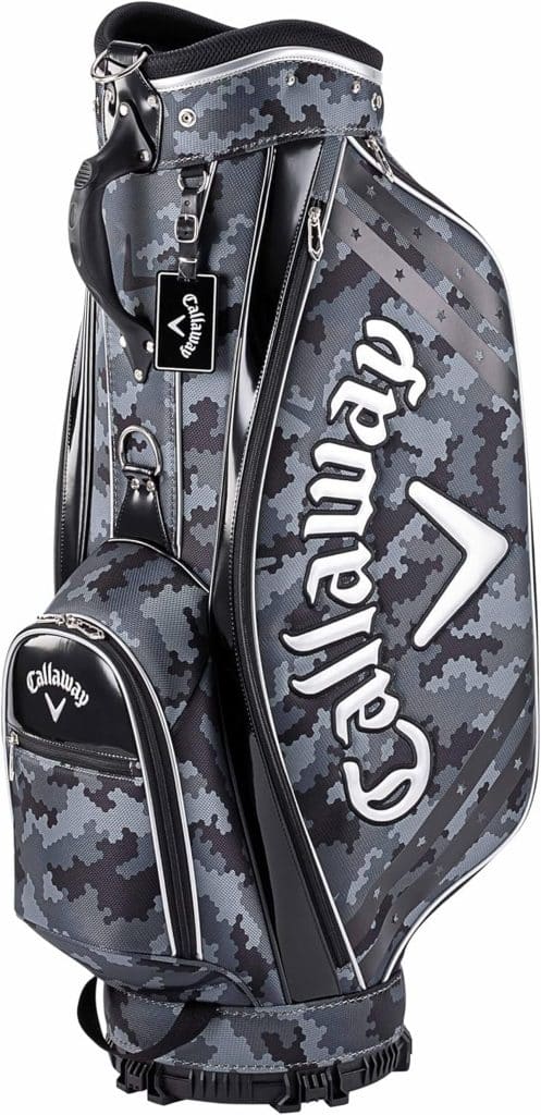 Test : sac caddy Callaway CRT Sport camouflage noir