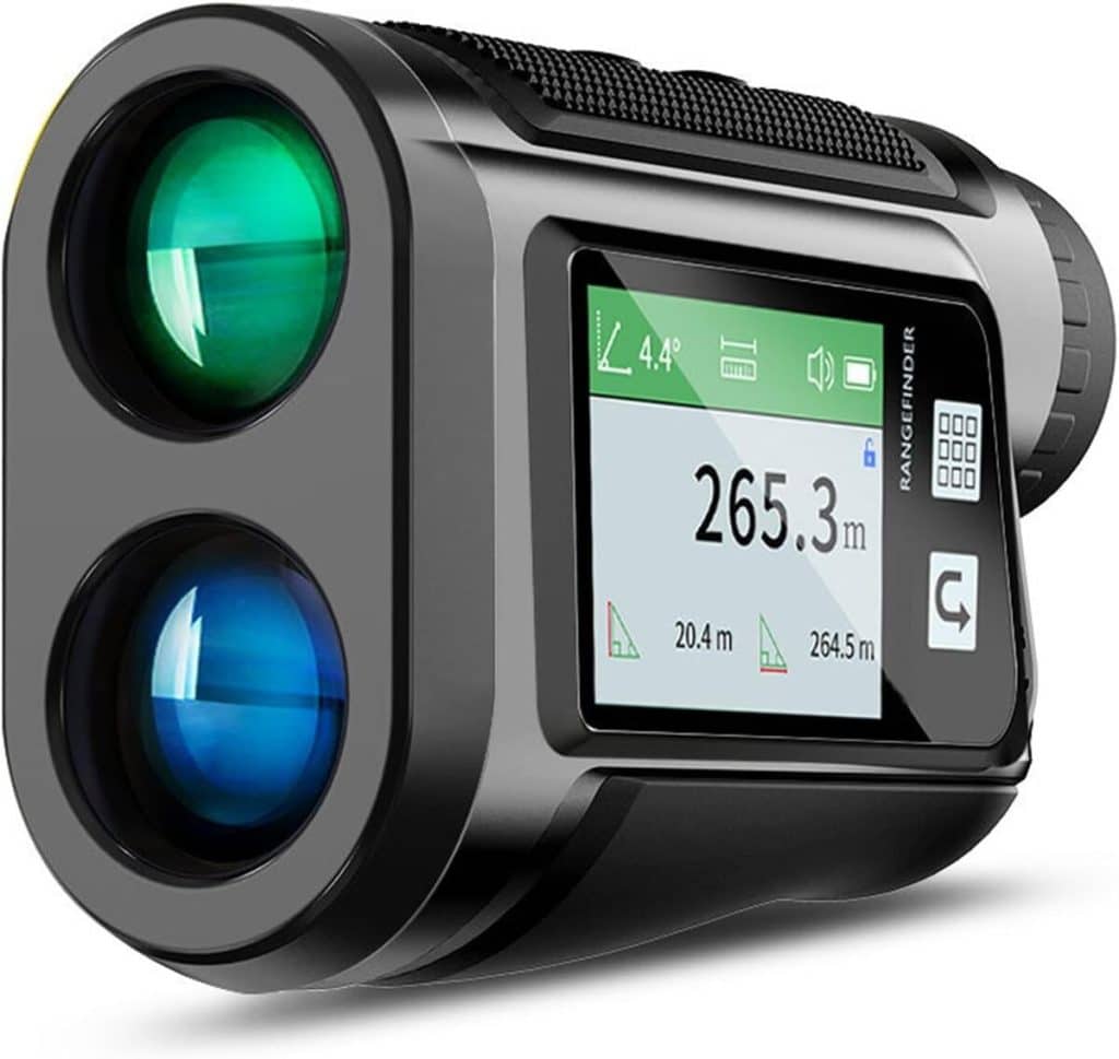 Test télémètre de golf écran tactile LCD HD