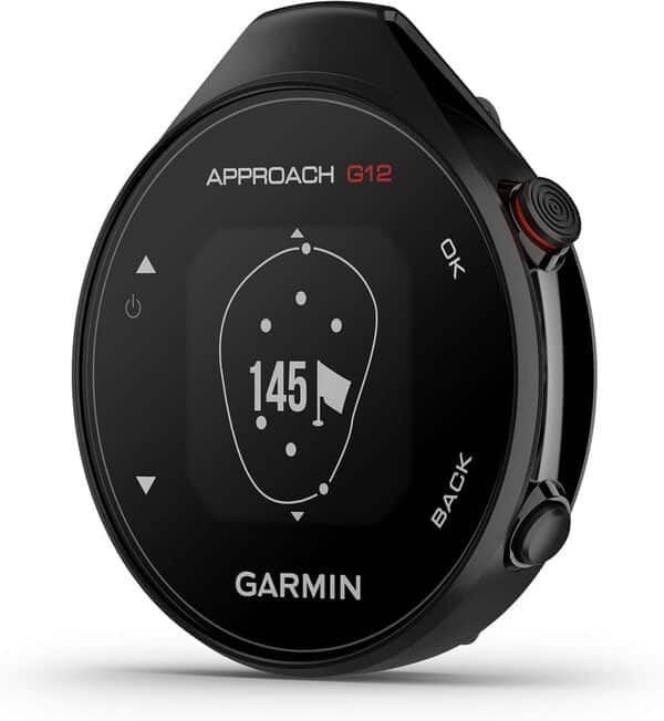 Garmin Approach G12 Télémètre GPS de Golf à Clipser, 42 000 + Parcours préchargés, 010-02555-00
