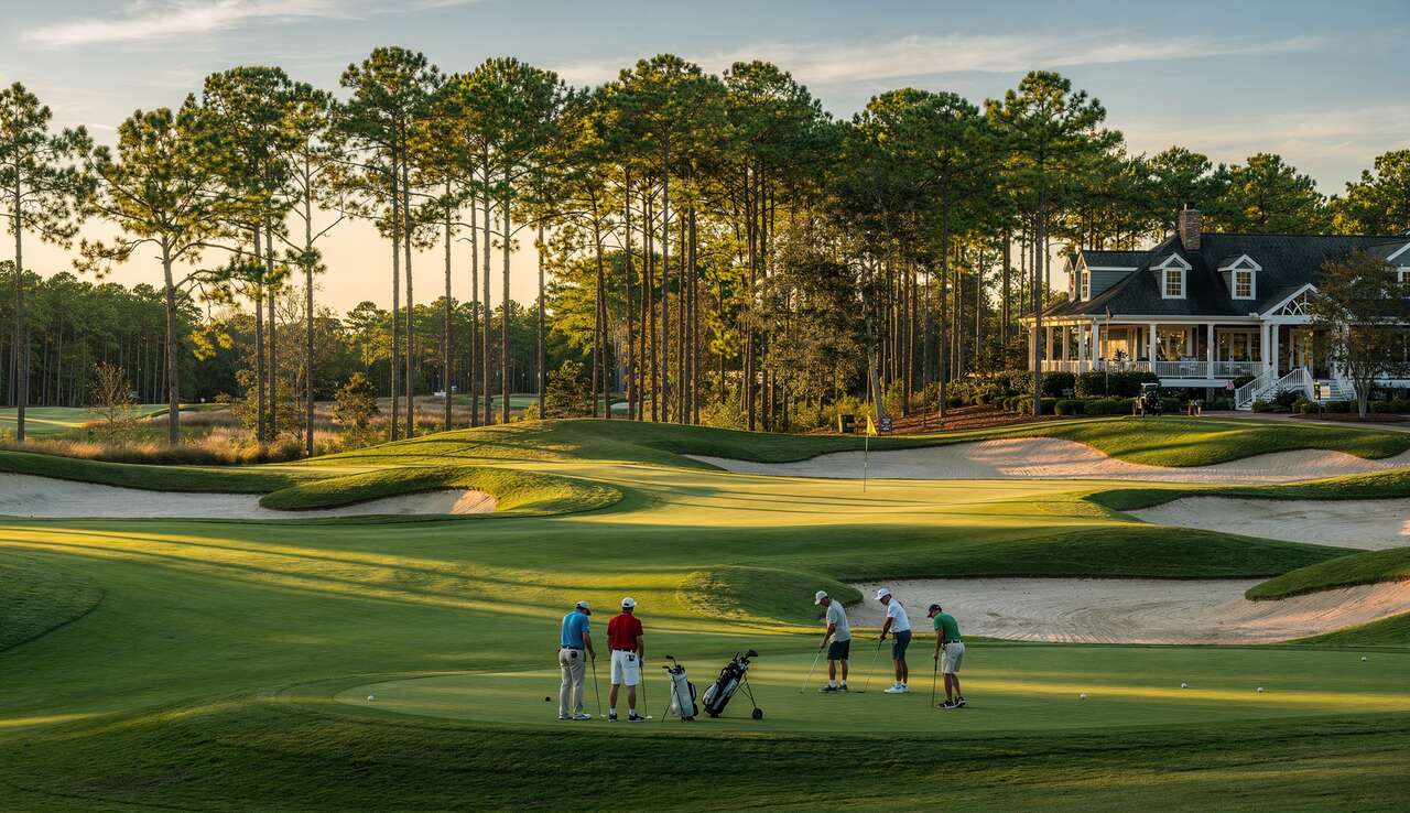 Conseils pour golfeurs visitant pinehurst no. 2