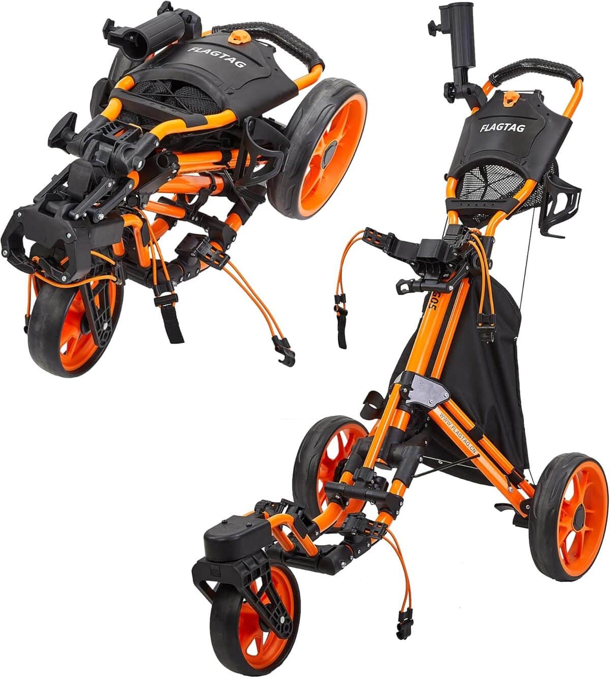 Test du chariot de golf FLAGTAG : design léger et pliable