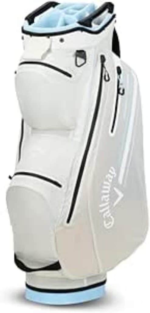 Test du sac chariot Callaway Chev Dry 14 étanche 2026 argent