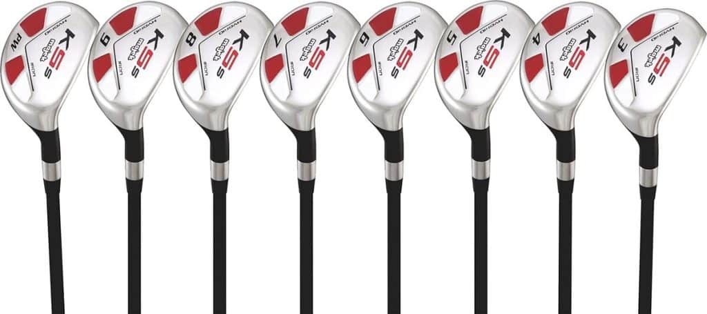 Test du set complet Majek Golf Senior One Length : performance des clubs hybrides