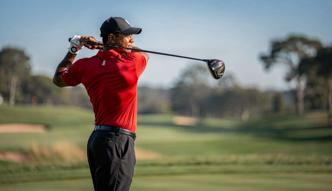 D&eacute;buts et ascension de tiger woods