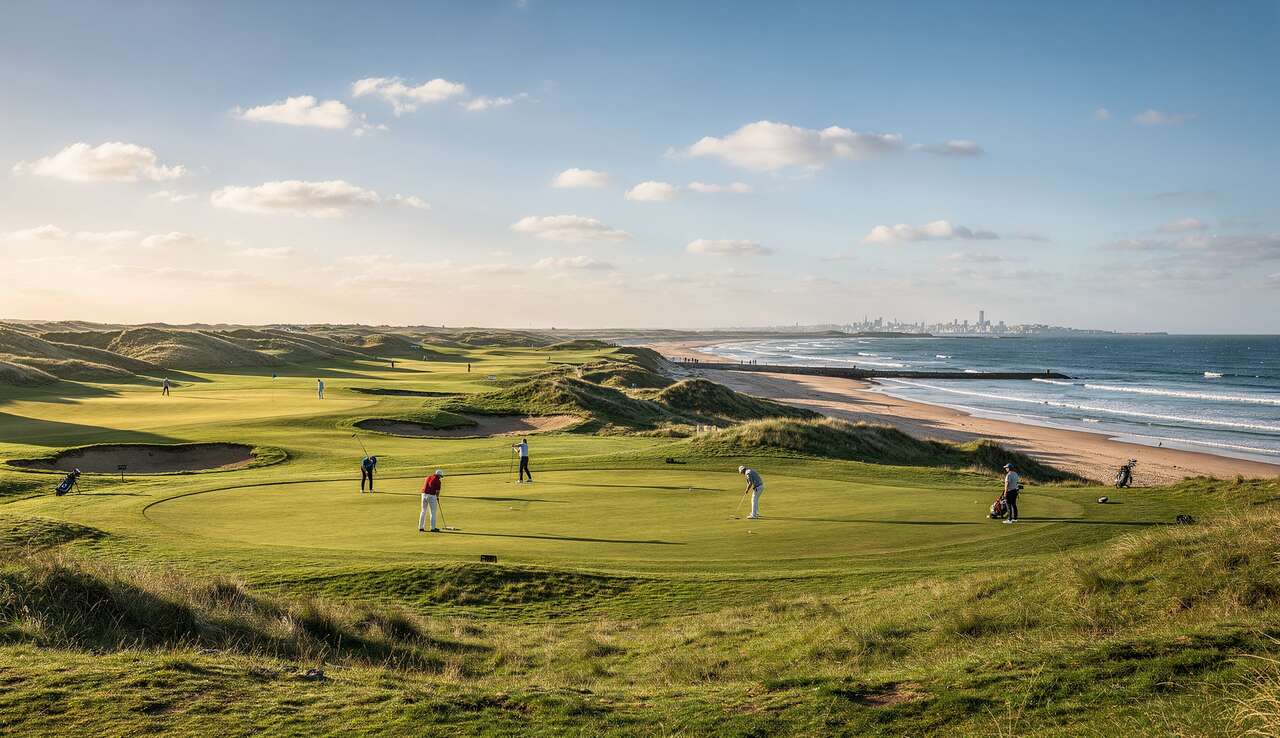 Les vues imprenables sur la mer et dublin