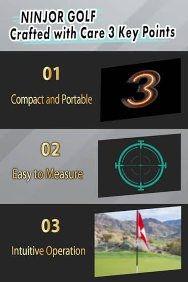 Test complet du télémètre Ninjor NJ Mini Series : une avancée technologique pour améliorer votre jeu de golf avec précision et performance