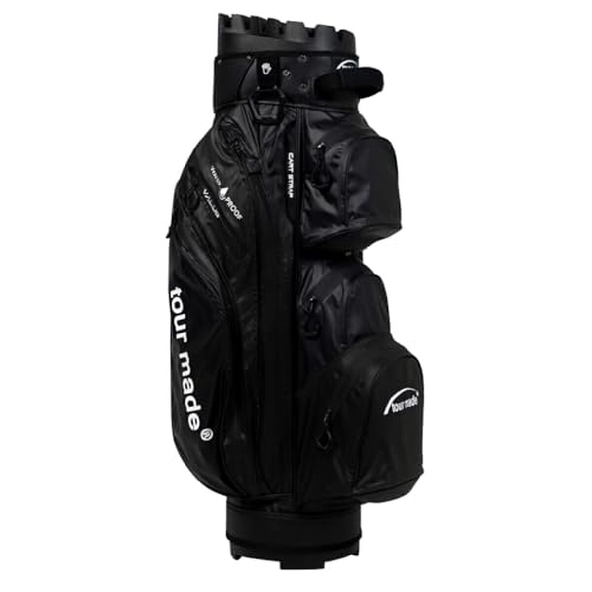 Test du sac de golf imperméable Tour Made WB-Black-Black : polyvalence et silence