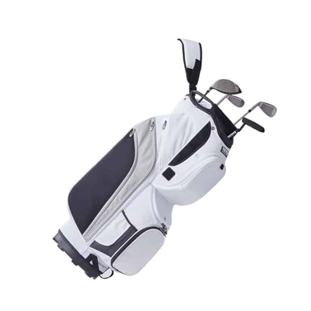 Test du sac de golf VEVOR 91, 5 cm : 14 compartiments et roulettes pratiques