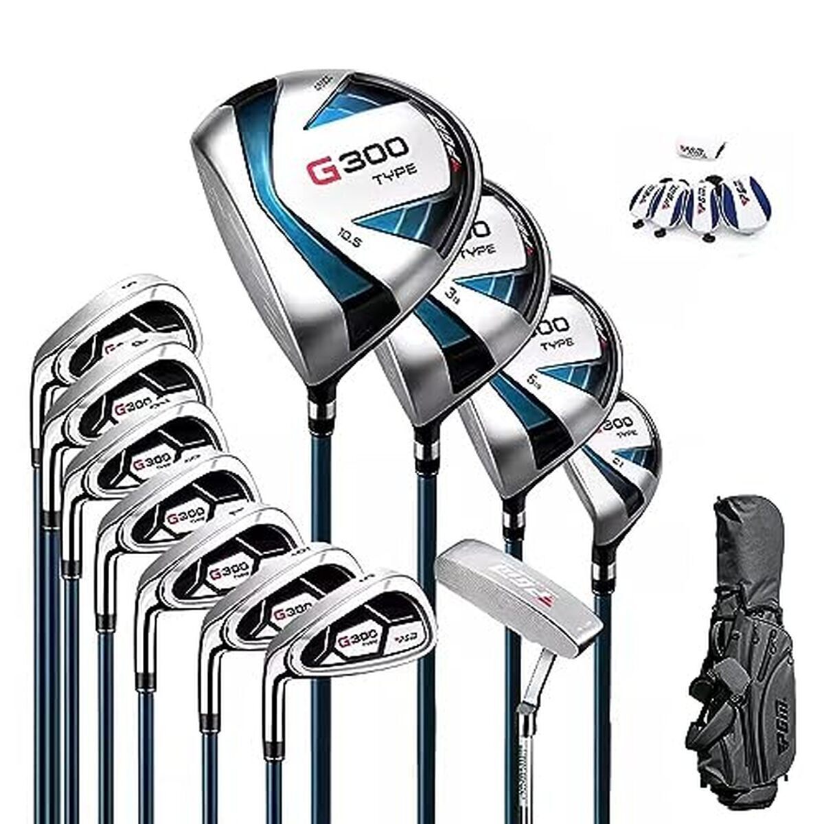 Test : set complet de clubs de golf gaucher PGM 12 pièces