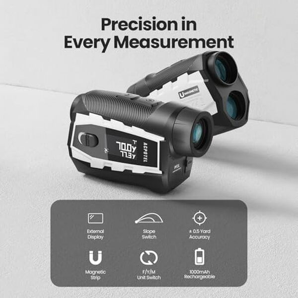 Découvrez notre test complet du télémètre de golf Acpotel avec écran LCD et commutateur de pente : fiabilité, précision et fonctionnalités pour améliorer votre jeu.