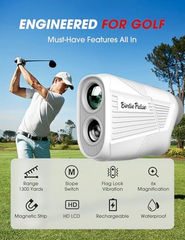Découvrez notre test complet du télémètre de golf avec pente et écran HD qui révolutionne votre expérience sur le green en affichant jusqu'à 1000 mètres, une précision inégalée à chaque coup