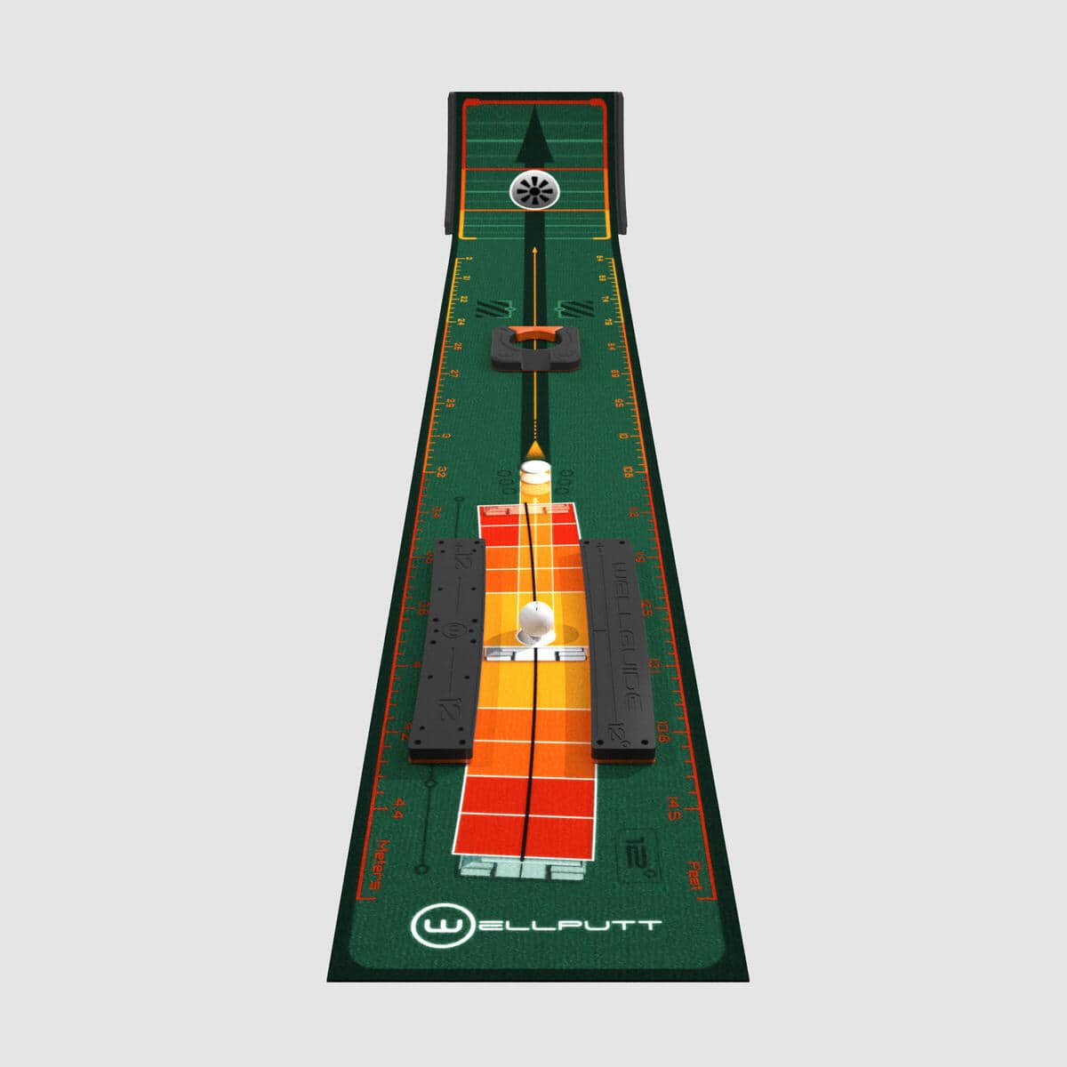 Test du tapis de putting Decathlon Wellputt Stroke Master 2, 5 m