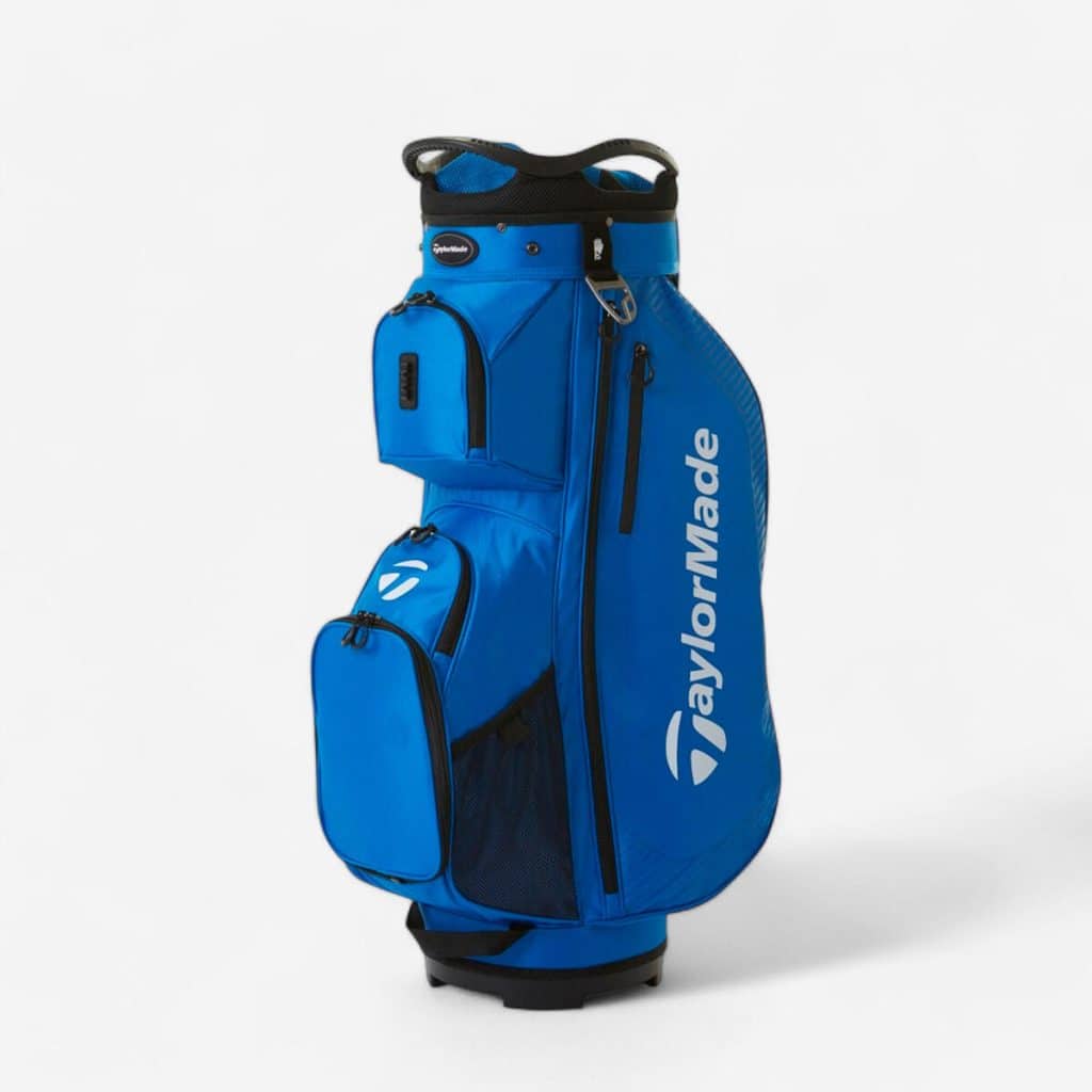 Test : sac cart Taylormade bleu royal de Decathlon