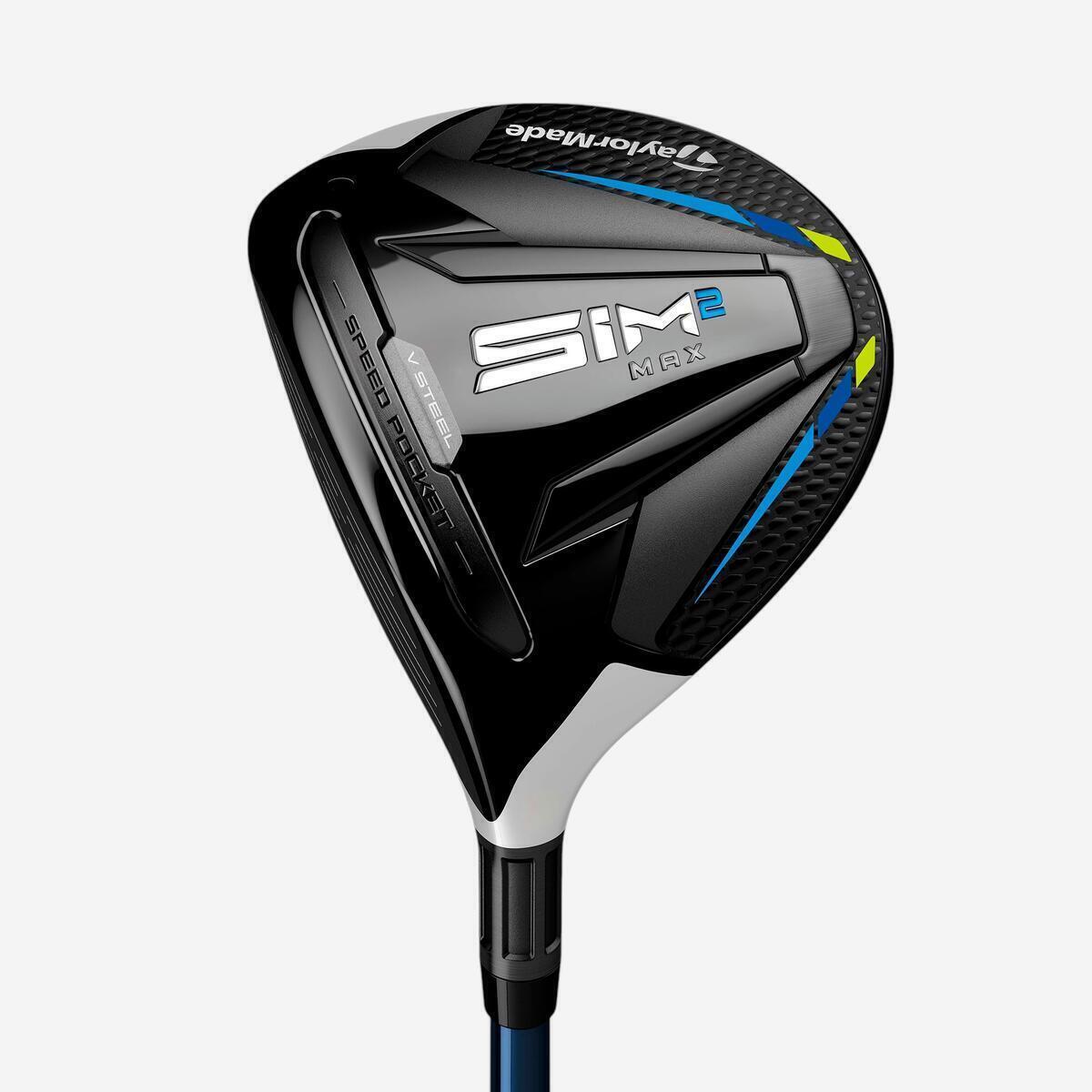 Test bois 5 gaucher Taylormade SIM2 Max de Decathlon