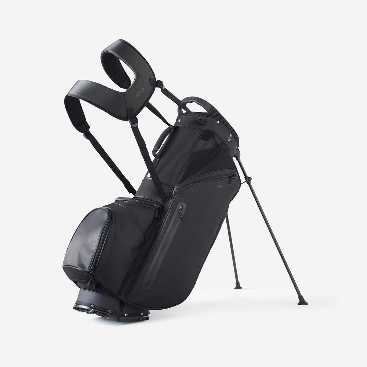 Test du sac golf trépied inesis light rouge de Decathlon