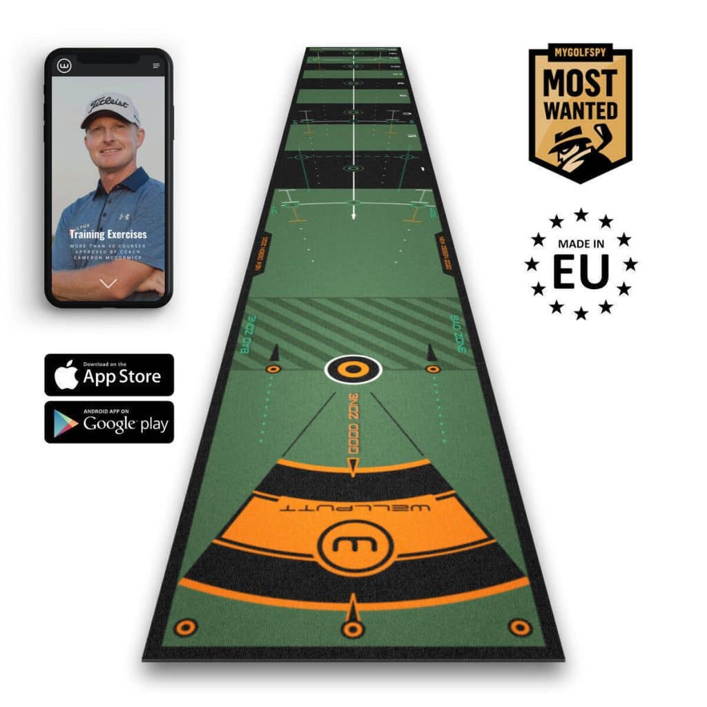 Test du tapis de putting 4m Wellputt de Decathlon