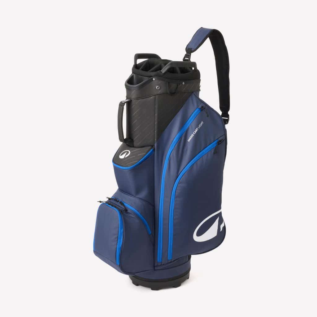 Test : sac de golf chariot Decathlon cart light noir et rouge