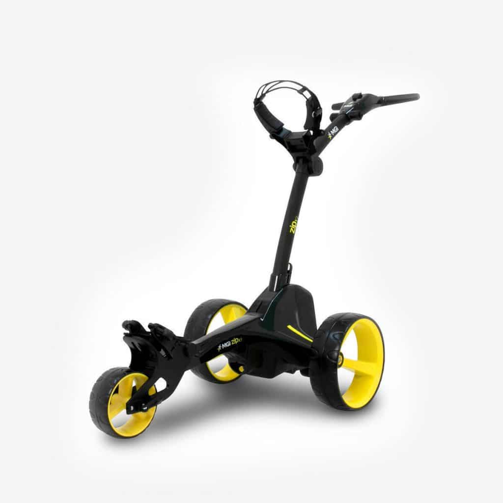 Test : chariot de golf électrique 3 roues Decathlon Zip X1 noir compact