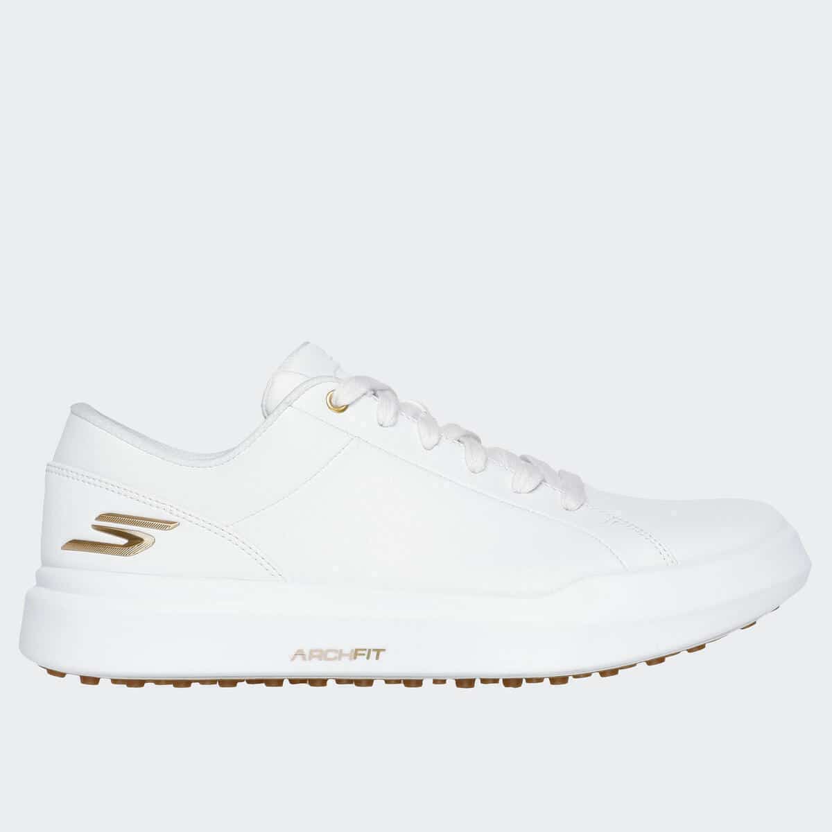 Test des chaussures de golf cuir femme Skechers Go Golf chez Decathlon