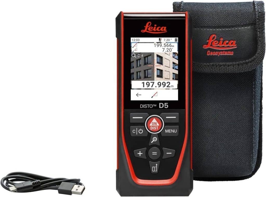 Test du Leica DISTO D5 : télémètre laser pro avec bluetooth et viseur numérique