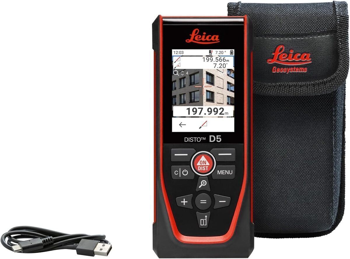 Test du Leica DISTO D5 : télémètre laser pro avec bluetooth et viseur numérique