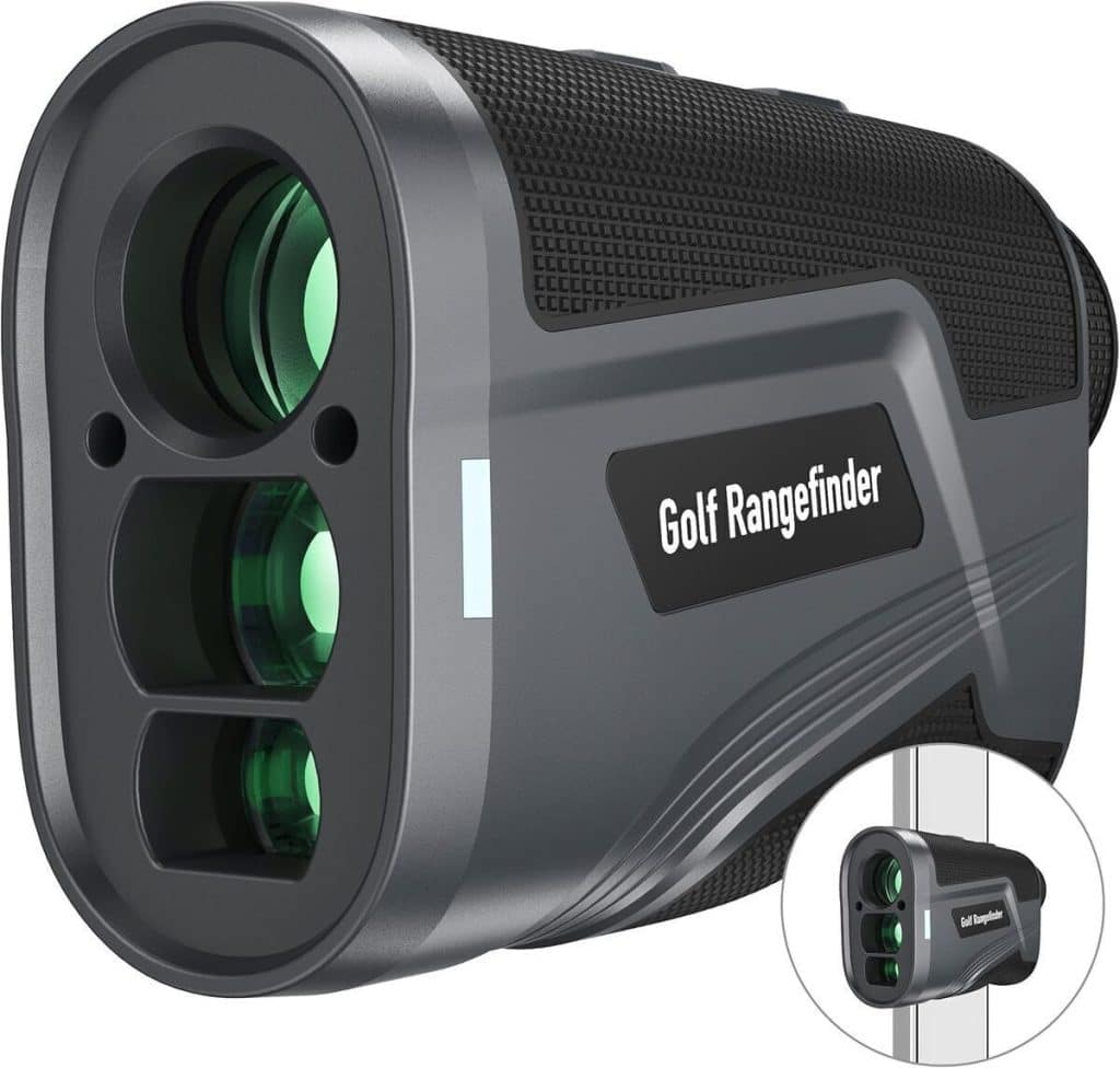 Test : télémètre de golf magnétique 1000 m rechargeable