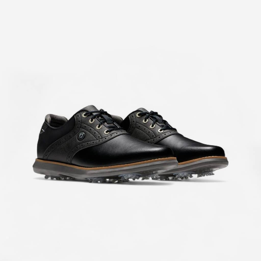 Test chaussures de golf femme decathlon Footjoy Traditions noires